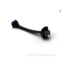 Double USB3.0 male Panel Mount to IDC Cable